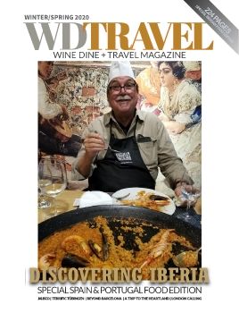 Wine Dine & Travel Magazine Iberia Cover