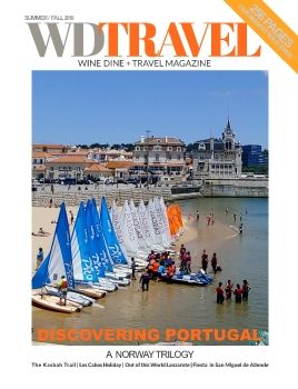 Wine Dine & Travel Magazine Portugal Edition cover