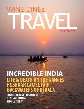 Wine Dine & Travel Magazine India edition cover